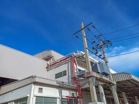 High Voltage Transforme Stock Photos