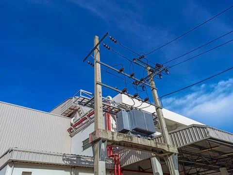 High Voltage Transformer Stock Photos