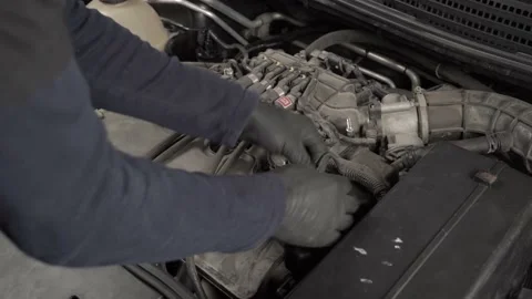 High voltage wires Stock Footage 143828464