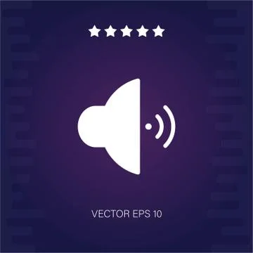 High volume vector icon Stock Illustration