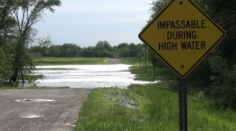 High Water Stock Footage 54756248