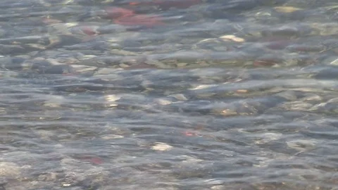 High water levels on great lakes and lake Ontario at Toronto Stock Footage