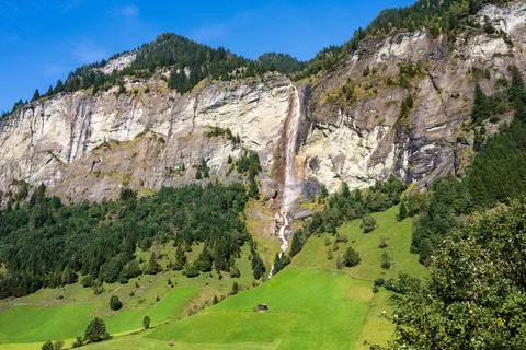 High Waterfall I Stock Photos