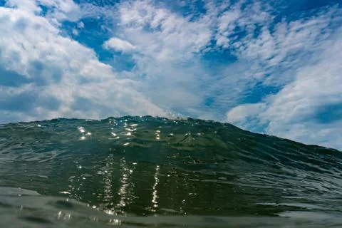 High wave Foto stock