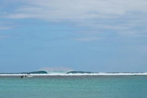 High waves Foto stock