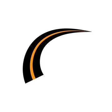 High Way vector symbol template Stock Illustration