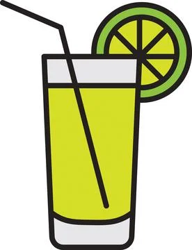 Highball cocktail Stock Illustration