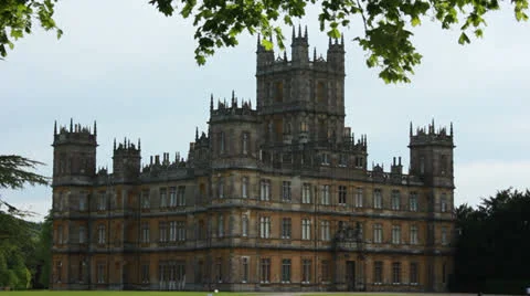 Highclere Castle 6 Stock Footage 24468096
