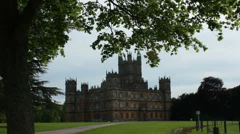 Highclere Castle 7 Stock Footage 24468086