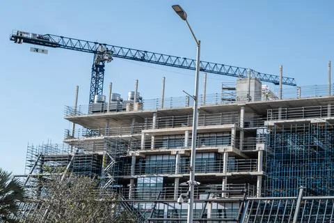 Higher Education Building Construction Stock Photos