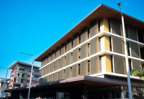 Higher Education Building in Darwin Australia Stock Photos