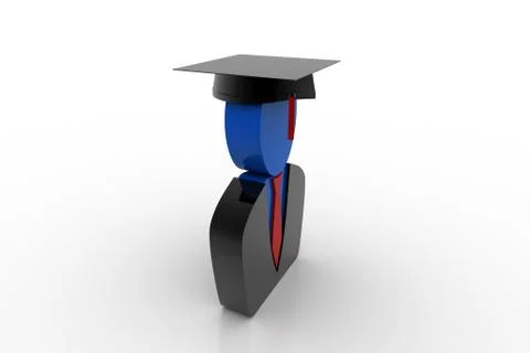 Higher education concept Free Stock Illustration