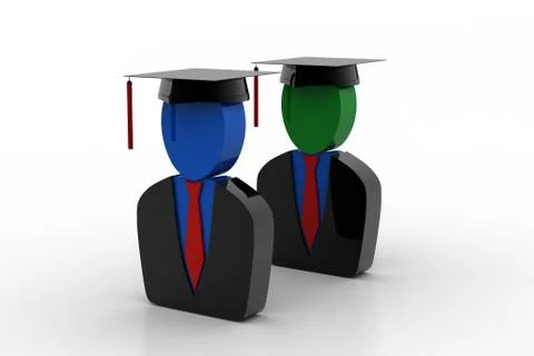 Higher education concept Free Stock Illustration