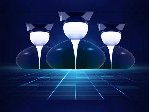 Higher education concept Stock Illustration