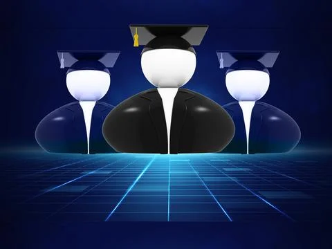 Higher education concept Stock Illustration