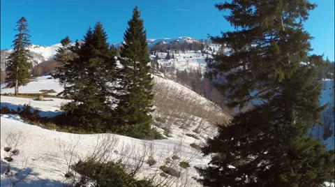 Highest alpine climatic resort Stock Footage 49548212