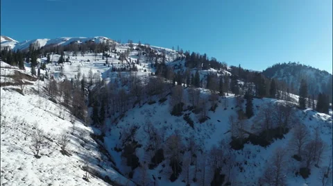 Highest alpine climatic resort Stock Footage 49548480