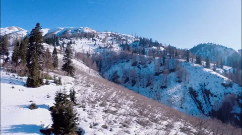 Highest alpine climatic resort Stock Footage 49548556