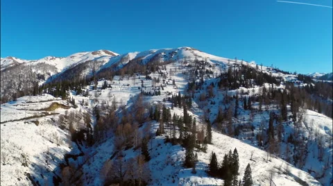 Highest alpine climatic resort Stock Footage 49548617