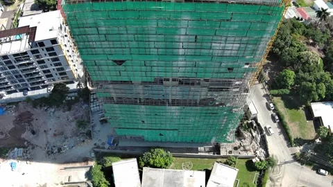 Highest Building In Jamaica Stock Footage 260563468