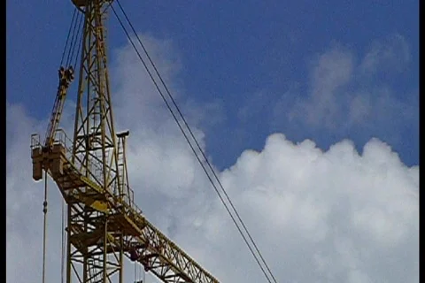Highest crane Stock Footage 755375