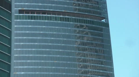 Highest In The World Electronic Clock Stock Footage 6181451