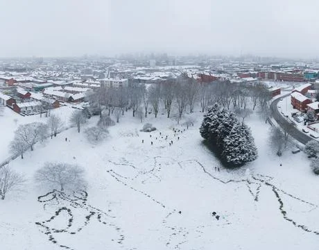 HIghgate Park in Winter Stock Photos