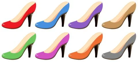 Highheels Stock Illustration