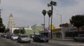 Highland Avenue Rush Hour Afternoon Car Traffic Commuters Commuting Los Angeles HD Footage