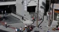 Highland Center Shopping Mall Center, Crowds People, Hollywood, Los Angeles, LA HD Footage