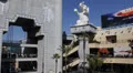 Highland Center Shopping Mall Center, Crowds People, Hollywood, Los Angeles, LA HD Footage