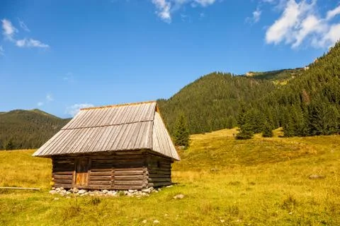 Highland cottage Stock Photos