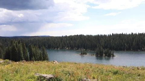 Highland Lake Timelapse Stock Footage 101315700