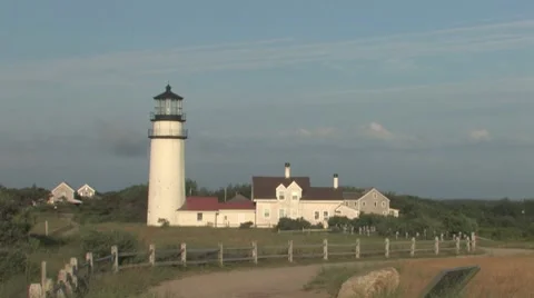 Highland Lighthouse on Cape Cod Vidéo 8521160