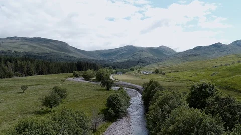 Highland river Stock Footage 113955224