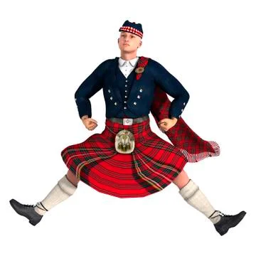 Highlander Stock Illustration