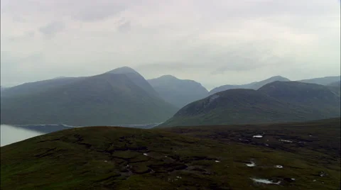 Highlands aerial Stock Footage 65199649