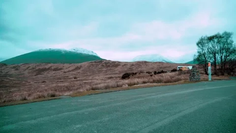 Highlands Scotland mountain view Stock Footage 167645720
