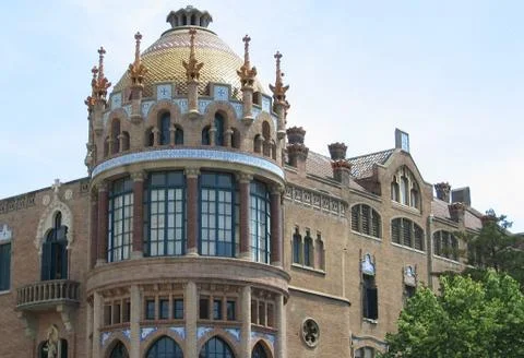 Highlight of Barcelona Stock Photos