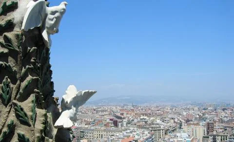 Highlight of Barcelona Stock Photos