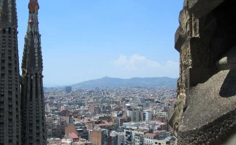 Highlight of Barcelona Stock Photos
