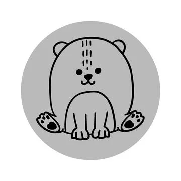 Highlight covers. Dog collection. Round icons for social media stories. Vector Stock Illustration