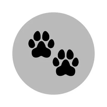 Highlight covers. Dog collection. Round icons for social media stories. Vector Stock Illustration