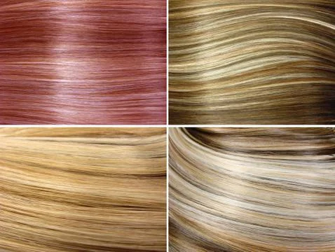 Highlight hair texture background Stock Illustration