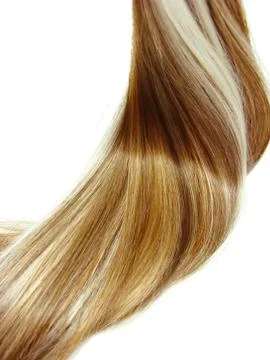 Highlight hair texture background Stock Photos