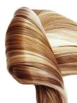Highlight hair texture background Stock Photos
