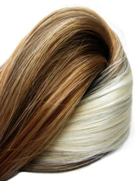 Highlight hair texture background Stock Photos