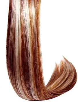 Highlight hair texture background Stock Photos
