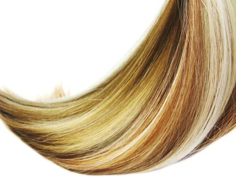 Highlight hair texture background Stock Photos