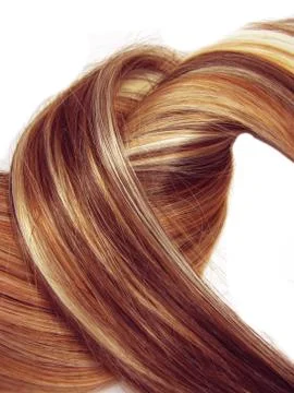 Highlight hair texture background Stock Photos